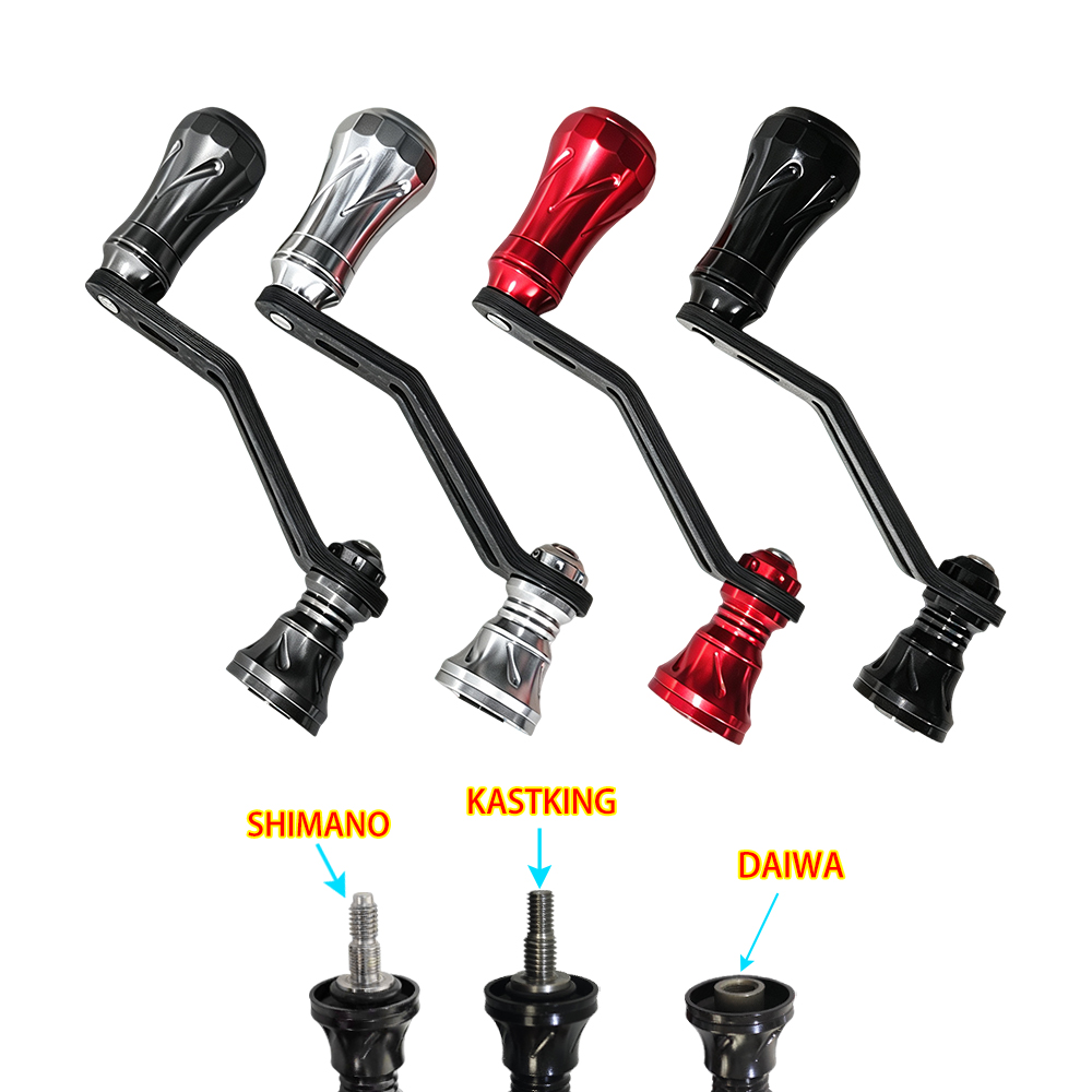 Shimano Reel Stradic - Koolstofvezel vismolenhandvat met metalen knoppen voor