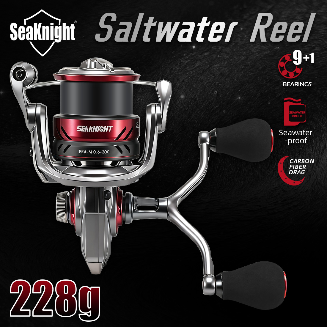 Daiwa Reel Fuego - SeaKnight Brand SLARDAR BB Serie Spinvismolen