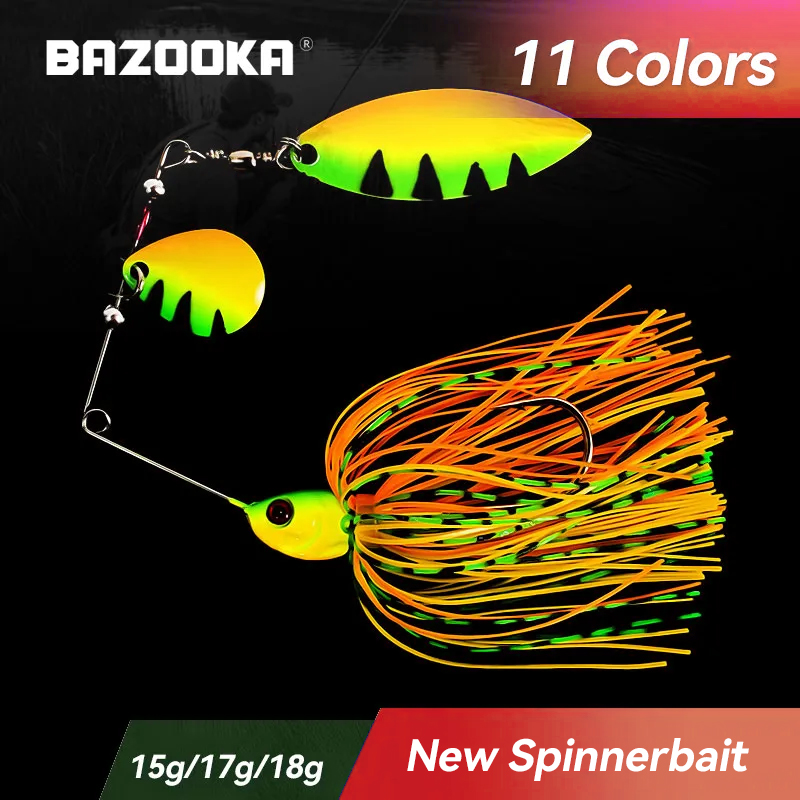 Bazooka 15g 18g Spinnerbait Vi - Fishing Lure Jerkbait recensie en prijs