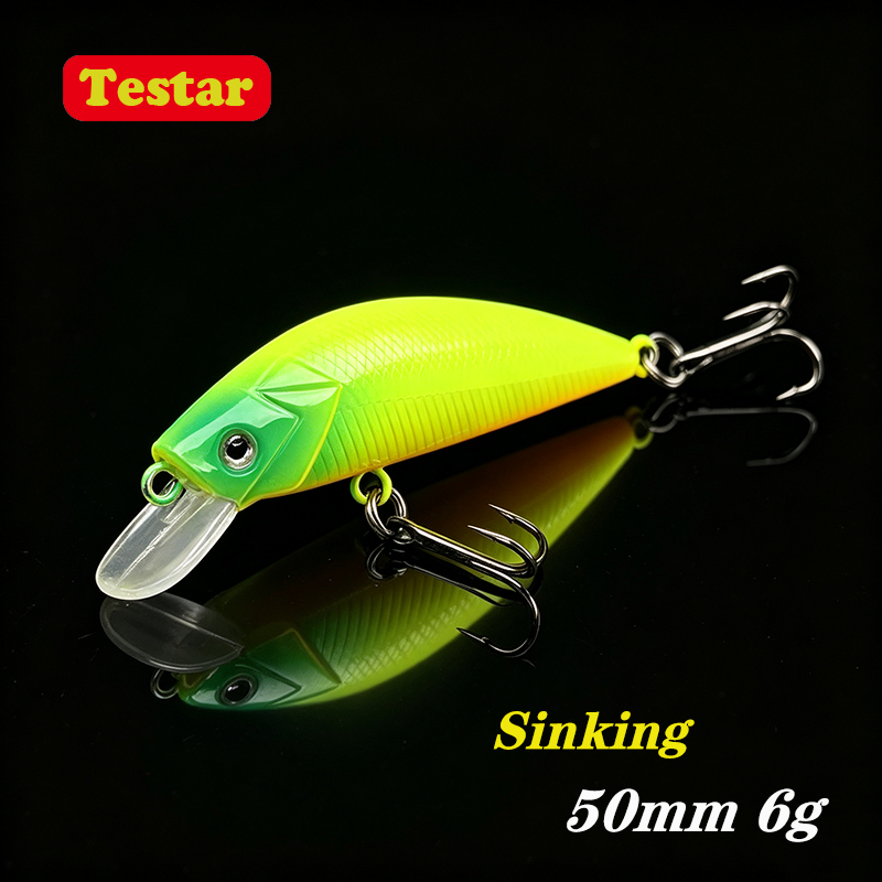 Testar 50mm 6g Zinkende Minnow - Fishing Lure Jerkbait recensie en prijs