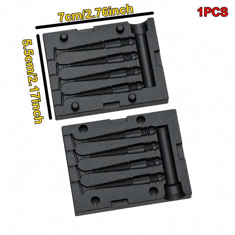 2 inch zacht aasvorm voor het  - Fishing Lure Making Kit recensie en prijs