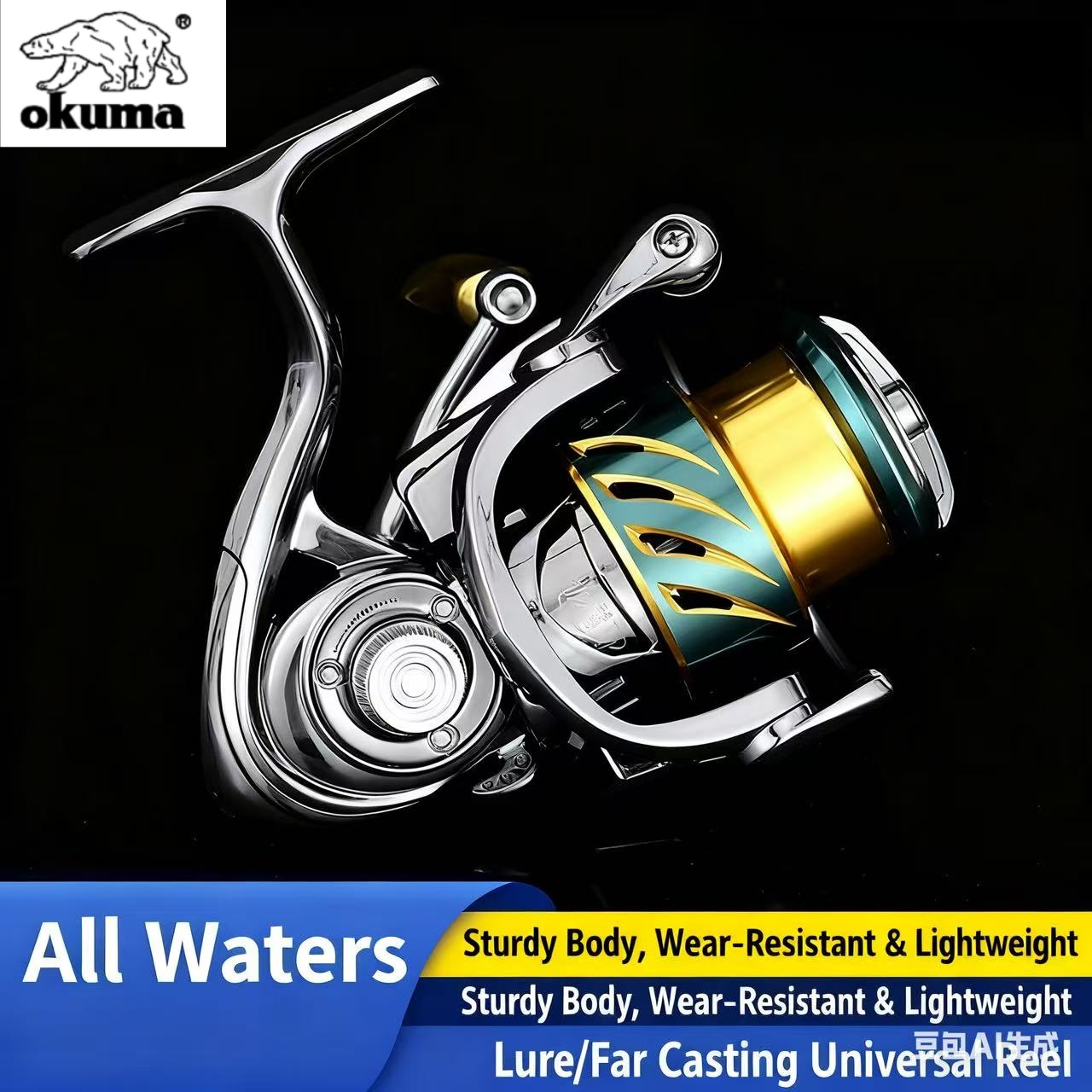 Okuma Visgerei Spinning Reel U - Shimano Reel Stradic recensie en prijs