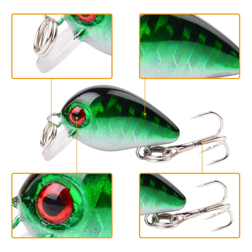 30Mm 2G Crazy Wobbler Mini Top - Fishing Lure Crankbait recensie en prijs